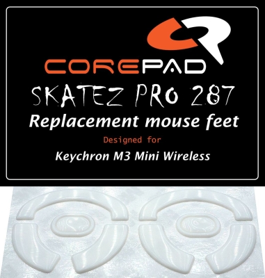 Hyperglides Hypergleits Hypergleids Corepad Skatez PRO Keychron M3 Mini 4K Wireless Metal Edition